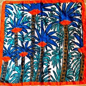 Women’s Limited Edition Function of Beauty Satin Scarf by Artist Kendra Dandy